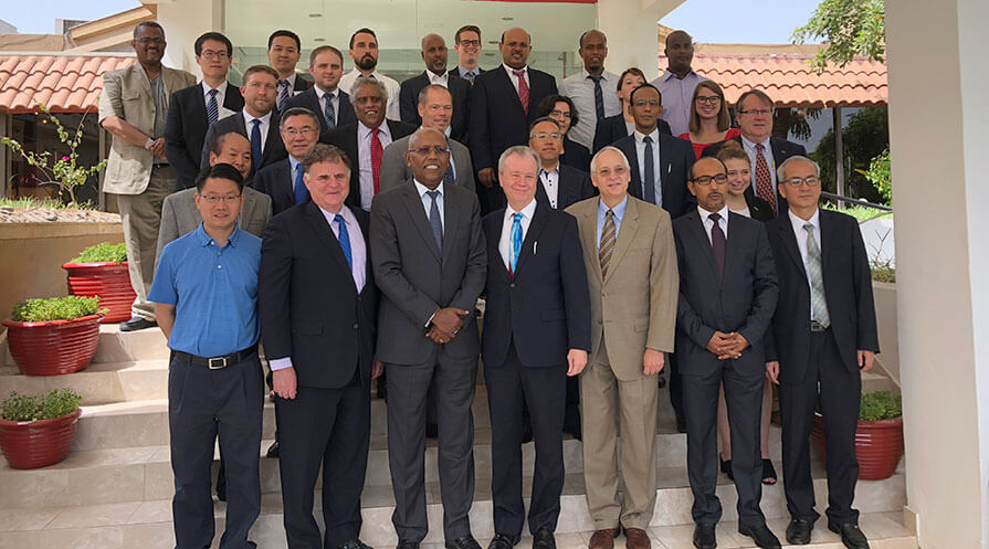 The China Program organizes forums to foster greater understanding and cooperation between the two countries on issues of great importance. Recently, officials from the United States, China, and Africa convened to assess how they might work together to create positive change in Africa. (Photo: The Carter Center)