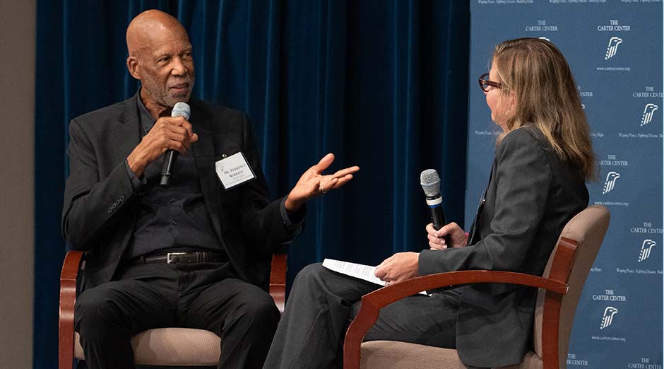 Terrance Roberts speaks with Caroline Clauss-Ehlers.