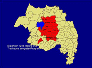 Map of Amhara Region of Ethiopia